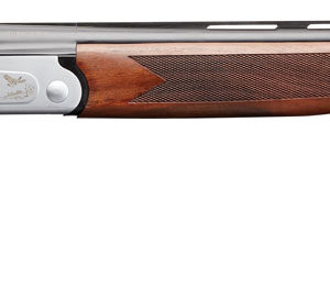 Charles Daly 930217 202 Full Size 20 Gauge Break Open 3" 2rd 26" Blued Vent Rib Barrel, Silver Engraved Steel Receiver, Fixed Walnut Wood Stock
