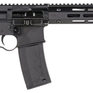 Troy Ind SCARCA316BTB1 SPC CA3 5.56x45mm NATO Caliber with 16" Barrel, 30+1 Capacity, Black Hard Coat Anodized Metal Finish, Black Adjustable M4 Style Stock & A2 Grip Right Hand