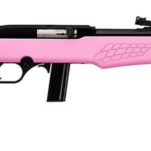 RS22 22LR BLK/PINK 18" 10+1 | SEMI-AUTO|FIBER OPTIC SIGHTS
