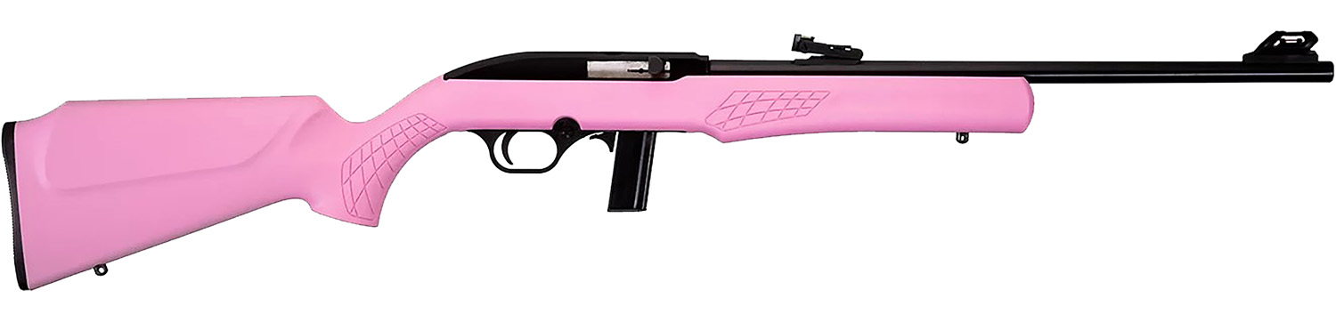 RS22 22LR BLK/PINK 18" 10+1 | SEMI-AUTO|FIBER OPTIC SIGHTS