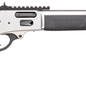 Smith & Wesson 13814 1854 45 Long Colt 9+1 19.25" Stainless Threaded Barrel, Picatinny Rail Stainless Steel Receiver, M-LOK Forend, Fixed Black Synthetic Stock