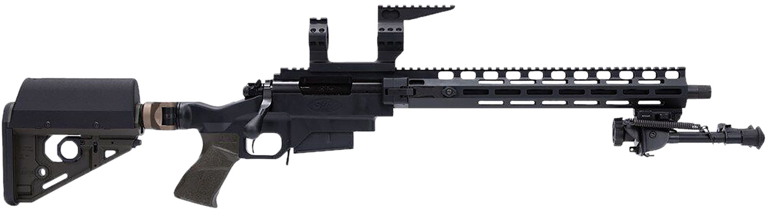 Larue Tactical LTBCSIETE308W Siete Briefcase 308 Win 5+1 17" Black Sporter Barrel Right Hand ODG LaRue A-P.E.G. Grip