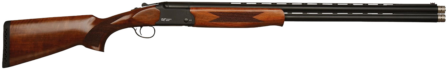Gforce Arms GF5B1228 Filthy Pheasant 12 Gauge Break Open 3" 2rd 28" Over/Under Vent Rib Barrel, Engraved Nickel-Plated Receiver, Fixed Turkish Walnut Stock