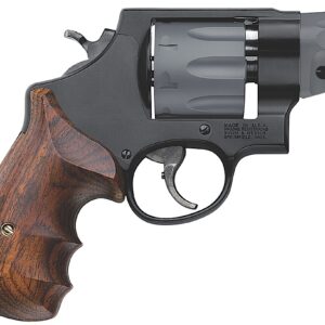 Smith & Wesson 170245 Model 327 Performance Center 357 Mag 2" Titanium/Stainless Barrel, 8rd Titanium Cylinder, Black Scandium Alloy N-Frame, Wood Grip