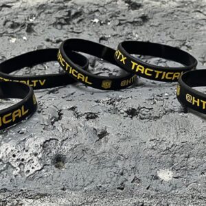HTX WRIST BAND BLK/GLD