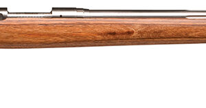Savage Arms 01269 12 BVSS 223 Rem Caliber with 4+1 Capacity, 26" Barrel, Matte Stainless Metal Finish & Natural Brown Laminate Stock Right Hand (Full Size)