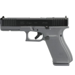 G47 G5 9MM 17+1 4.49" MOS GRAY | 3-17RD MAGS | FRONT SERRATIONS