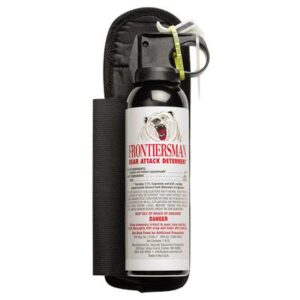 SABRE FRONTIERSMAN BEAR SPRAY W/HLST