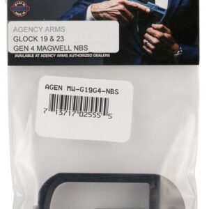 AGENCY MW-G19G4-NBS-B MAGWELL G19 GEN4 BLK