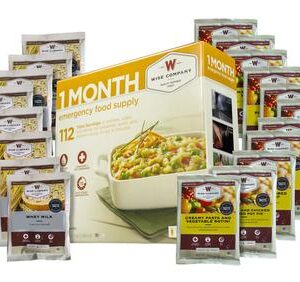 WISE 01116 1-MONTH EMERG FOOD SUPPLY