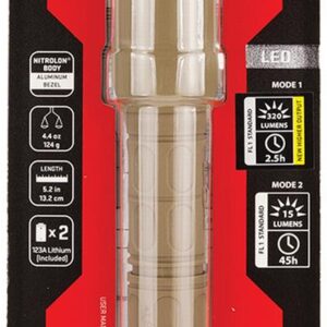 SureFire G2XDTN G2X Pro Tan Polymer White LED 600 Lumens 187 Meters Range