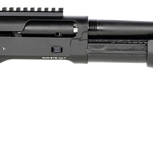 SDS Imports DSF12 Duo-Sys Force 12 Gauge Pump/Semi-Auto Hybrid 3" 5+1 19" Barrel, Black Steel Receiver, Synthetic Fixed Stock w/Pistol Grip Includes 3 Chokes