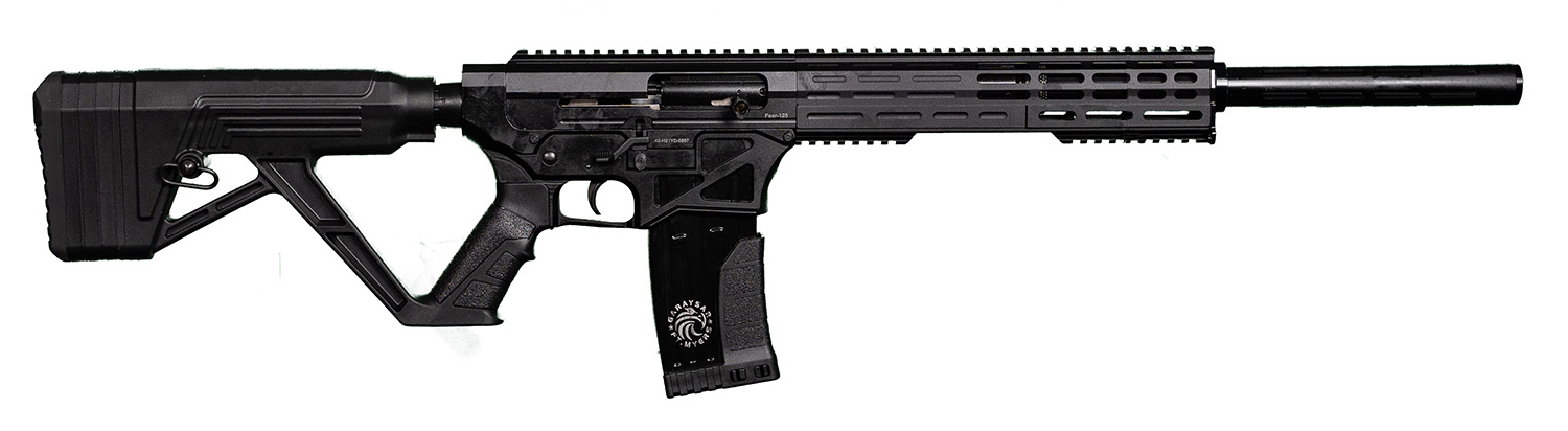 Garaysar Ft. Myers FEAR125 FEAR-125 AR-Style 12 Gauge 5+1 20" 4140 Steel Barrel, Overall Black Finish, Synthetic Stock & Polymer Grip Includes Hard Case & MagazinesGaraysar Ft. Myers FEAR125 FEAR-125 AR-Style 12 Gauge 5+1 20" 4140 Steel Barrel, Overall Black Finish, Synthetic Stock & Polymer Grip Includes Hard Case & Magazines