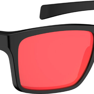 MAGPUL RIDER BLK FRAME GRY/RED LENS