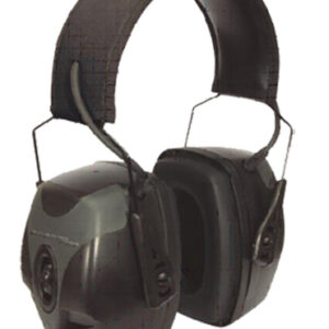 Howard Leight R01902 Impact Pro Electronic Muff 30 dB Over the Head Black/Gray Adult 1 Pair