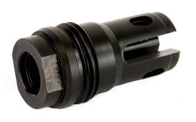 Rugged Suppressor FH001 R3 Flash Mitigation System Black with 1/2"-28 tpi Threads & 1.90" OAL for 5.56x45mm NATO Radiant762, Surge762, Razor762 & Micro30 Suppressors